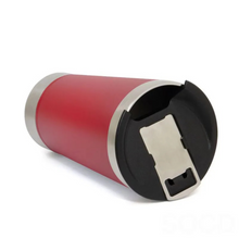 Upload image to gallery viewer, Personalizado - Copo Térmico Inox com TAMPA e ABRIDOR (473 ml) - Vermelho