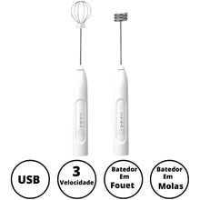 Carregar imagem no visualizador da galeria, MINI MIXER ELETRICO BATEDOR — CAFÉ CREMOSO EM SEGUNDOS!