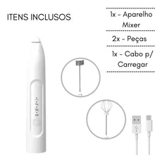 Carregar imagem no visualizador da galeria, MINI MIXER ELETRICO BATEDOR — CAFÉ CREMOSO EM SEGUNDOS!