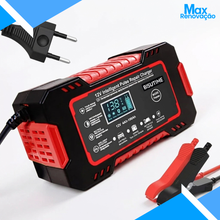 Carregar imagem no visualizador da galeria, Carregador de Bateria 12V 6A Inteligente Bivolt com LCD