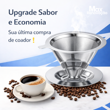 Carregar imagem no visualizador da galeria, Filtro de Inox Permanente 103 – Economize e Salve o Planeta