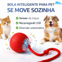 Carregar imagem no visualizador da galeria, Bola Inteligente para Pets – Brinquedo Interativo Automático Recarregável
