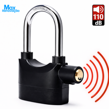 Carregar imagem no visualizador da galeria, Cadeado Antifurto com Alarme 110dB | - Max Renovação