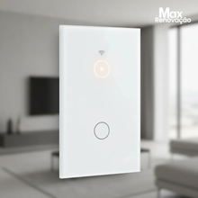 Carregar imagem no visualizador da galeria, Interruptor Inteligente Wi-Fi Touch Screen – Automação Residencial Sem Quebra-Quebra