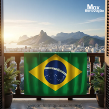 Carregar imagem no visualizador da galeria, Bandeira do Brasil Copa do Mundo Grande 1,50m x 0,90m