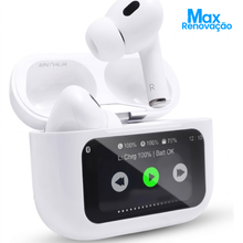 Carregar imagem no visualizador da galeria, Fone Bluetooth com Tela Touch e A9PRO Inteligente Max Renovação