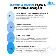 Carregar imagem no visualizador da galeria, Garrafa Térmica Digital Rosa Personalizada na Max Renovação