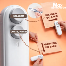 Carregar imagem no visualizador da galeria, Mini Seladora de Embalagens USB Portátil Max Renovação