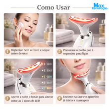 Carregar imagem no visualizador da galeria, Massagem Facial - Led Aparelho Tratamento Com Luz Bivolt