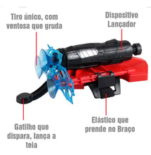 Carregar imagem no visualizador da galeria, LANÇADOR DE TEIA HOMEM-ARANHA INFANTIL PRESENTE PERFEITO