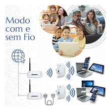Carregar imagem no visualizador da galeria, Repetidor de Sinal Wi-Fi - Bivolt