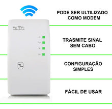 Carregar imagem no visualizador da galeria, Repetidor de Sinal Wi-Fi - Bivolt