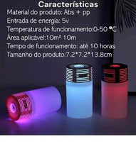 Carregar imagem no visualizador da galeria, Umidificador com Led BM-055 Bivolt - (Cores Sortidas)
