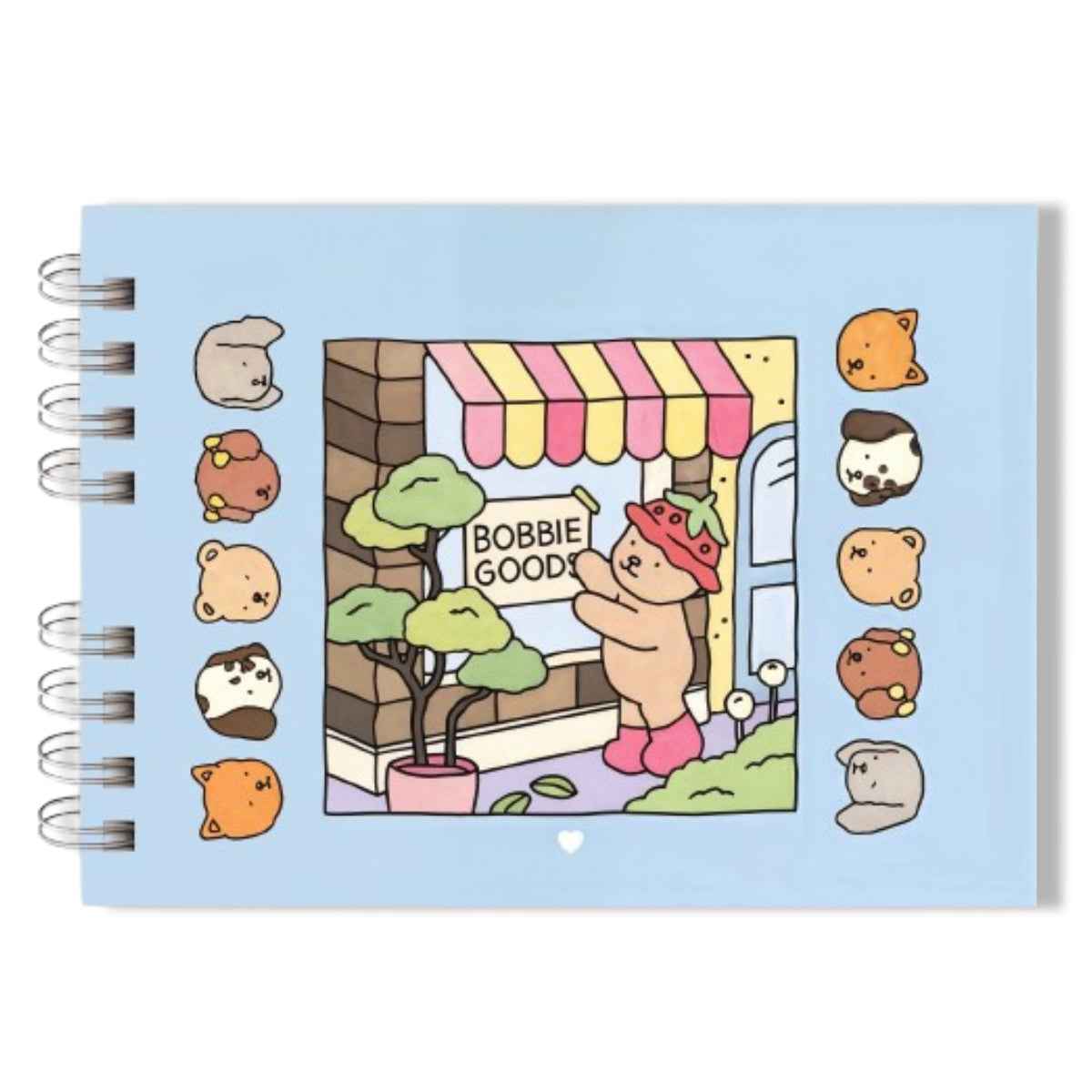 Livro Colorir Infantil URSO BOB (Azul) 50 Folhas Capa Dura