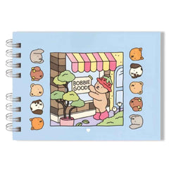 Children's Coloring Book Bob the Bear Hardcover 50 Pages
