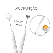 Carregar imagem no visualizador da galeria, MINI MIXER ELETRICO BATEDOR — CAFÉ CREMOSO EM SEGUNDOS!
