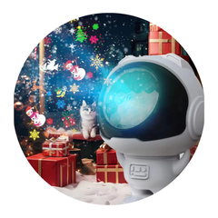 Astronaut Christmas Projector LED HD Bivolt - Max Renovação