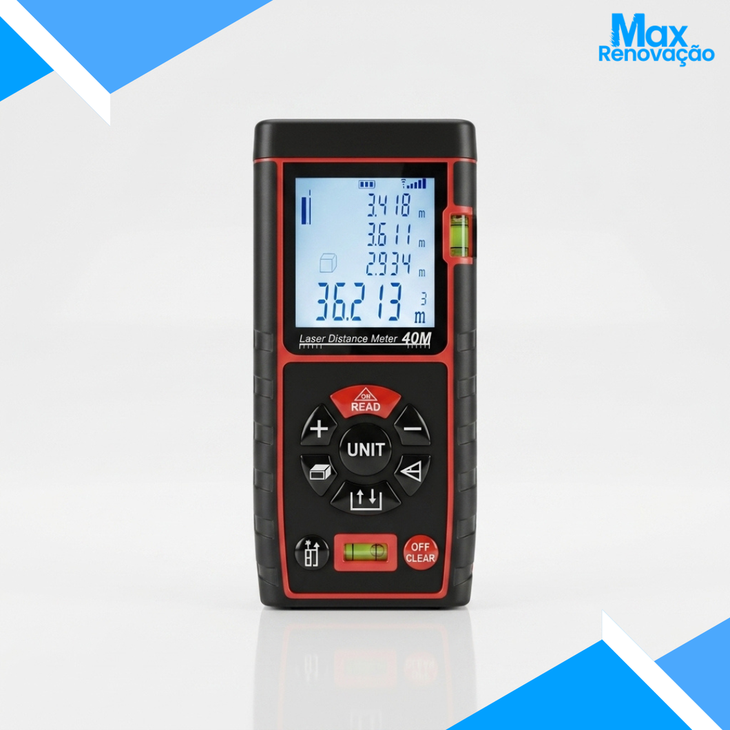 Medidor Laser 40M Alta Precisão - Max Renovação
