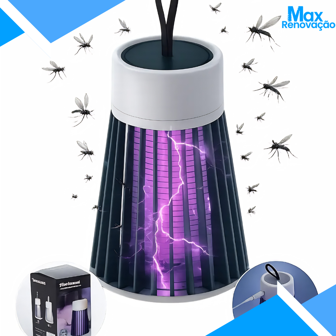 Luminária Abajur Mata Mosquito / Pernilongo Ultra Violeta Cooler