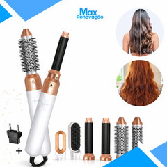 Escova Secadora 5 Em 1 Modeladora Alisadora De Cabelo