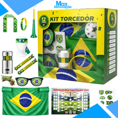 Kit Torcedor Brasil Copa 2026 Completo na Max Renovação