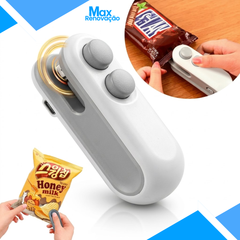 Mini Seladora de Embalagens USB Portátil Max Renovação