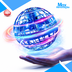 FLYING SPINNER BALL WITH LED — THE TOY THAT FLOATS!