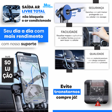 Carregar imagem no visualizador da galeria, Suporte Celular Magnético 360° Universal - Max Renovação
