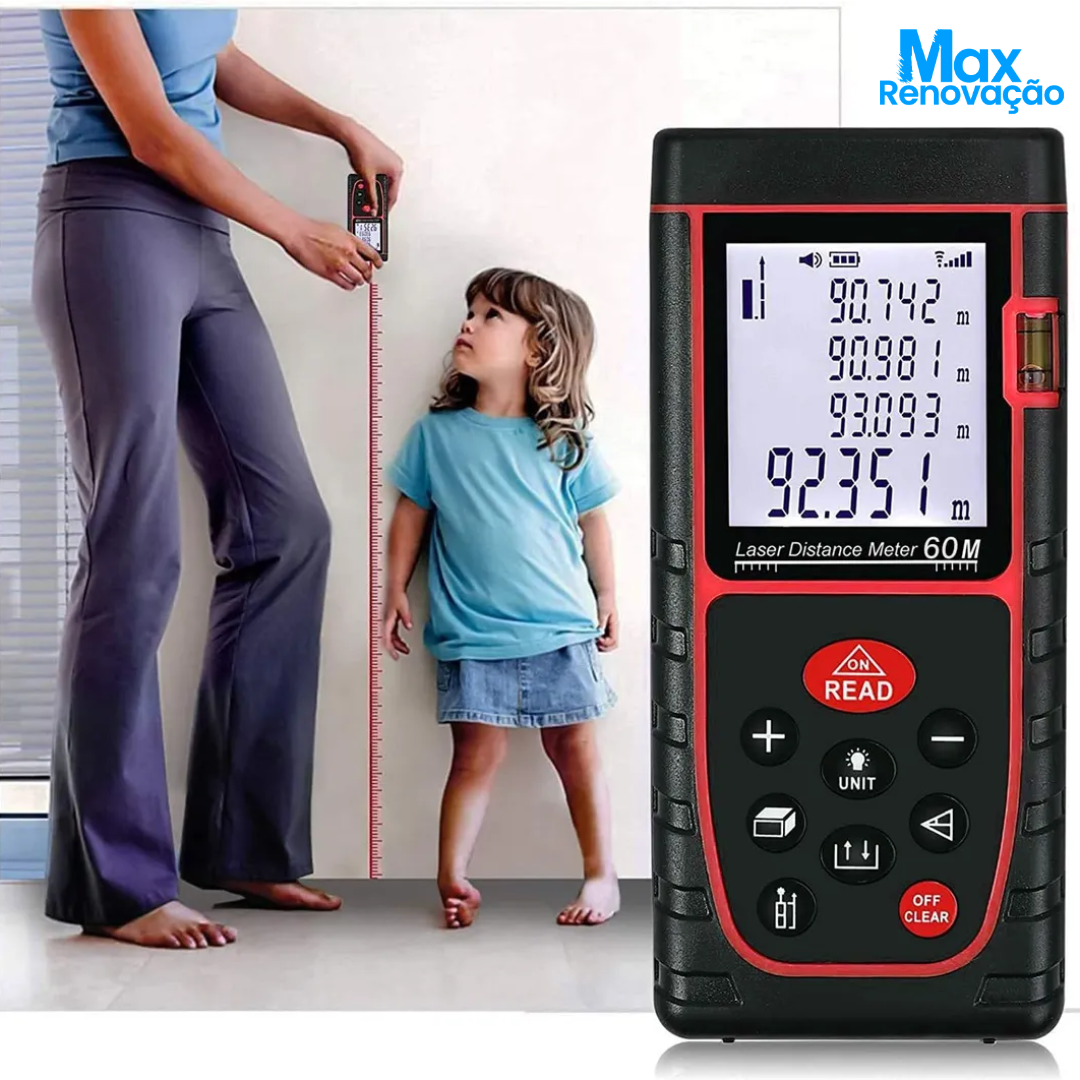 Medidor Laser 40M Alta Precisão - Max Renovação