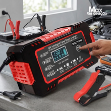 Carregar imagem no visualizador da galeria, Carregador de Bateria 12V 6A Inteligente Bivolt com LCD
