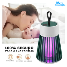 Carregar imagem no visualizador da galeria, Luminária Abajur Mata Mosquito / Pernilongo Ultra Violeta Cooler
