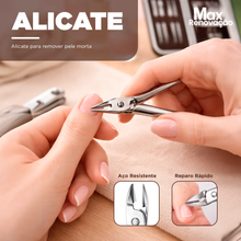 Carregar imagem no visualizador da galeria, Conjunto Manicure 12 Peças Estojo Luxo - Max Renovação

