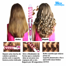 Upload image to gallery viewer, Professional Bivolt 45mm Hair Curler - Max Renovação
