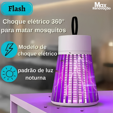 Carregar imagem no visualizador da galeria, Luminária Abajur Mata Mosquito / Pernilongo Ultra Violeta Cooler
