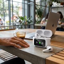 Carregar imagem no visualizador da galeria, Fone Bluetooth com Tela Touch e A9PRO Inteligente Max Renovação
