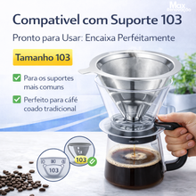 Carregar imagem no visualizador da galeria, Filtro de Inox Permanente 103 – Economize e Salve o Planeta
