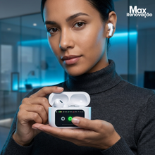 Carregar imagem no visualizador da galeria, Fone Bluetooth com Tela Touch e A9PRO Inteligente Max Renovação
