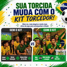 Carregar imagem no visualizador da galeria, Kit Torcedor Brasil Copa 2026 Completo na Max Renovação
