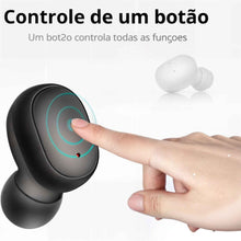 Carregar imagem no visualizador da galeria, PAR de Fone de Ouvido TWS Bluetooh 5.0 REDMI Recarregável com Microfone
