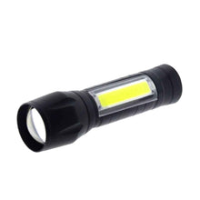 Carregar imagem no visualizador da galeria, Mini Lanterna de Bolso Luz Branca e Luz Lateral Bateria Recarregável LAN-7006
