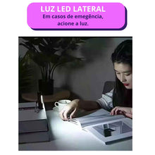 Carregar imagem no visualizador da galeria, Mini Lanterna de Bolso Luz Branca e Luz Lateral Bateria Recarregável LAN-7006
