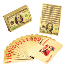 Carregar imagem no visualizador da galeria, Baralho Dóllar a Prova D´Água Dourado
