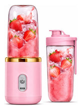 Carregar imagem no visualizador da galeria, Mini Liquidificador Portatil Mixer Shakeira 400ml 2 Copos
