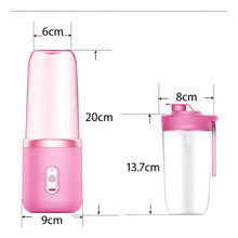 Carregar imagem no visualizador da galeria, Mini Liquidificador Portatil Mixer Shakeira 400ml 2 Copos
