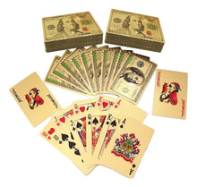 Carregar imagem no visualizador da galeria, Baralho Dóllar a Prova D´Água Dourado
