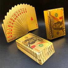 Carregar imagem no visualizador da galeria, Baralho Dóllar a Prova D´Água Dourado
