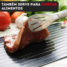Carregar imagem no visualizador da galeria, Kit Profissional de Facas 6 Peças + Tábua Descongela Rápido
