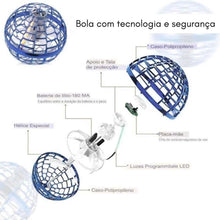 Carregar imagem no visualizador da galeria, BOLA VOADORA SPINNER COM LED — O BRINQUEDO QUE FLUTUA!
